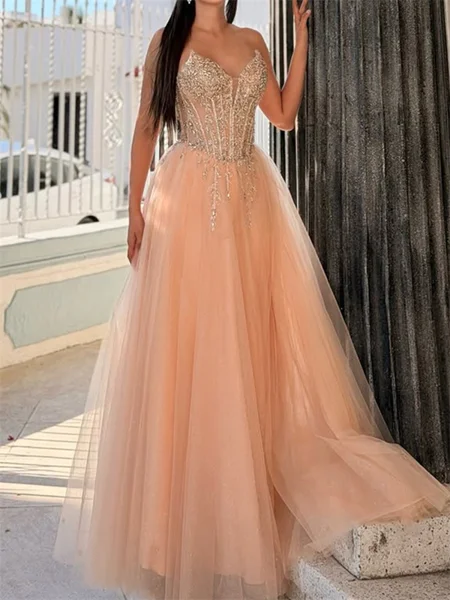 A-line kjole Sweetheart...