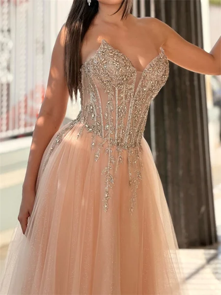 A-line kjole Sweetheart...