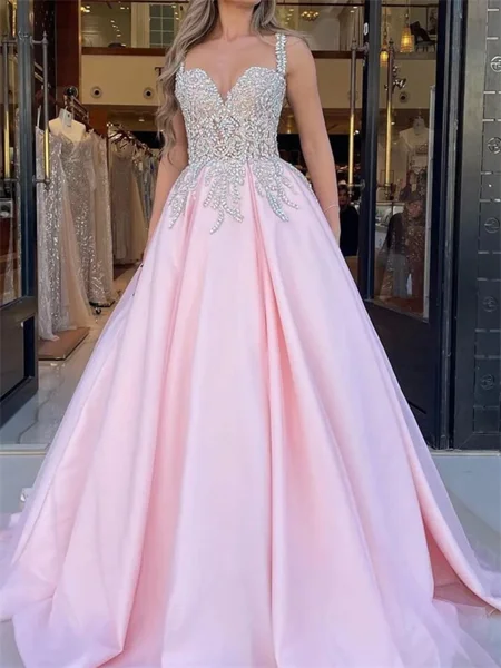 A-line kjole Sweetheart...