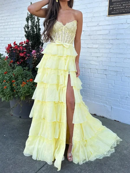 A-line kjole Sweetheart...