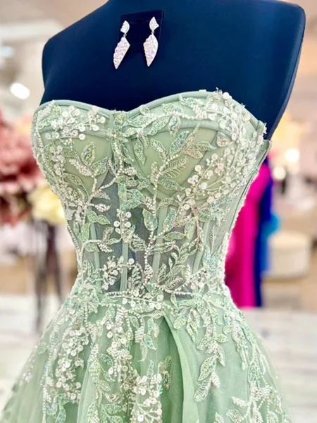 A-line kjole Sweetheart...