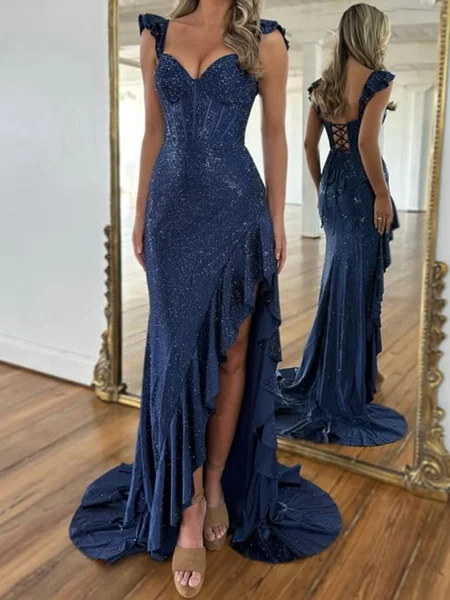 Sheath Sweetheart Paljett...