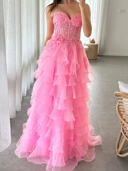 A-line kjole Sweetheart...