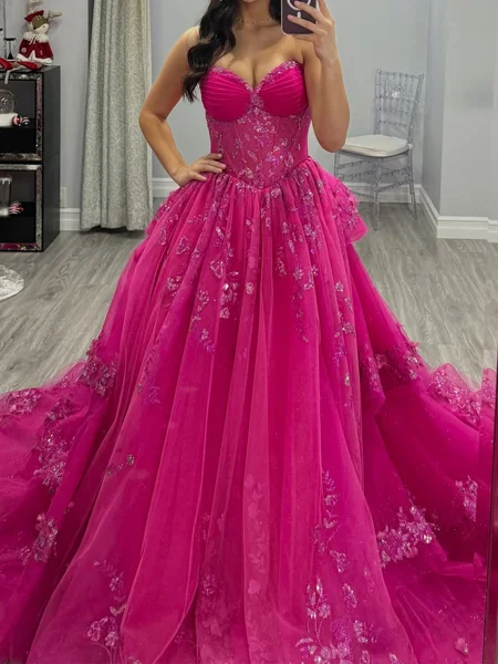 A-line kjole Sweetheart...