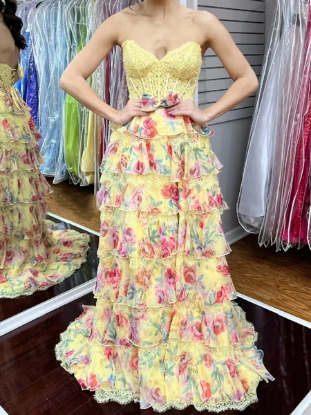 A-line kjole Sweetheart...
