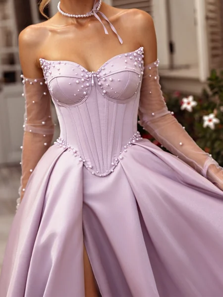 A-line kjole Sweetheart...