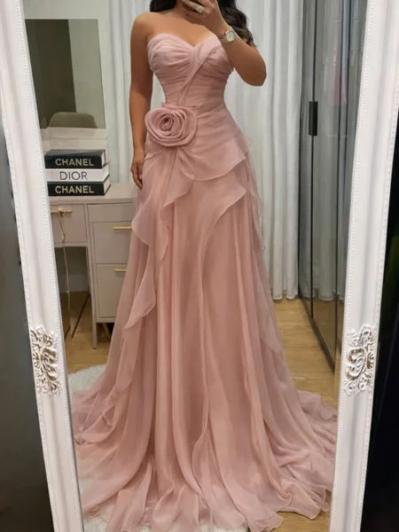 A-line kjole Sweetheart...