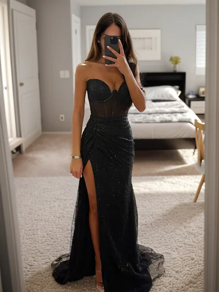 Sheath Ruched Sweetheart...