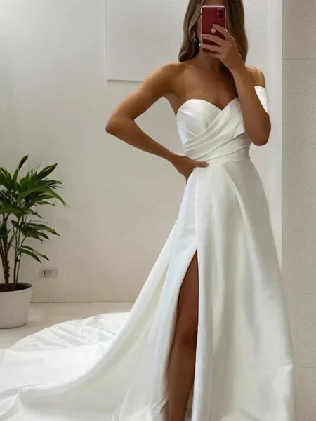 A-line kjole Sweetheart...