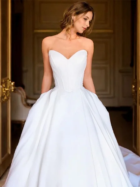 A-line kjole Sweetheart...