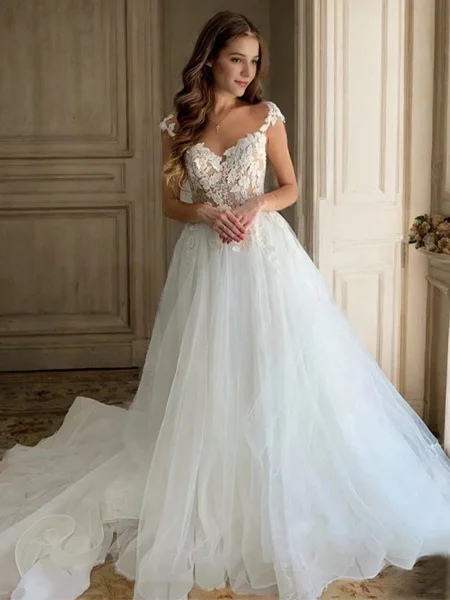 A-line kjole Sweetheart...