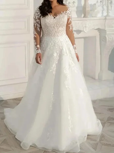 A-line kjole Sweetheart...