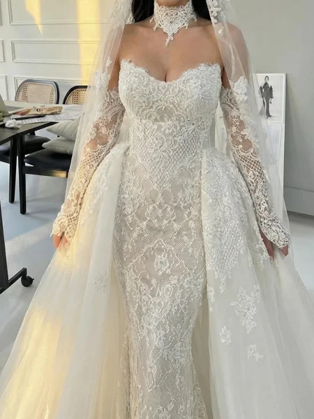 Sheath Sweetheart Lange...