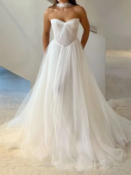 A-line kjole Sweetheart...