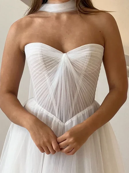 A-line kjole Sweetheart...