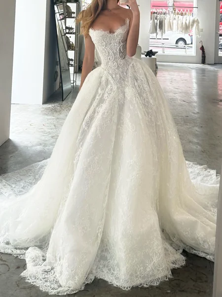 A-line kjole Sweetheart...