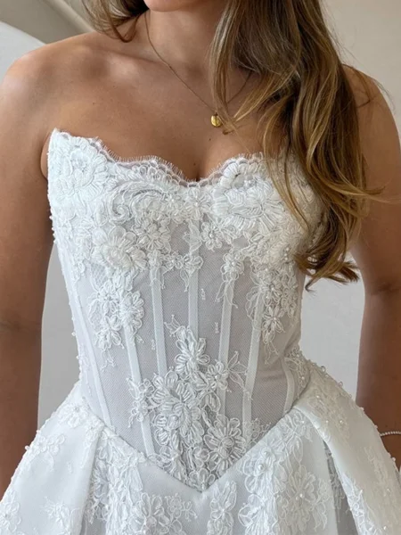 A-line kjole Rett...