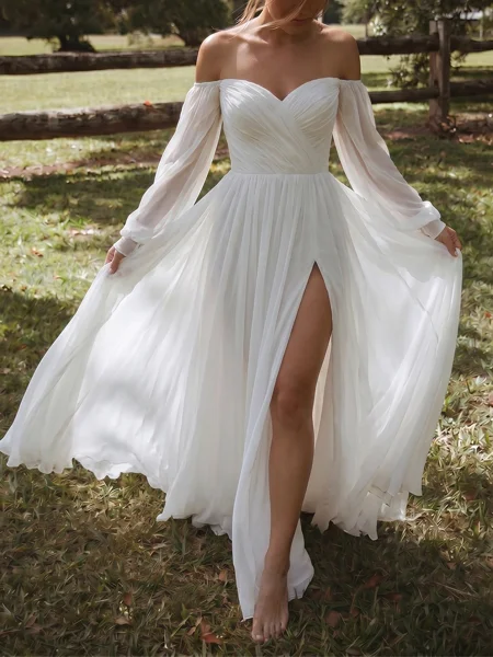 A-line kjole Sweetheart...