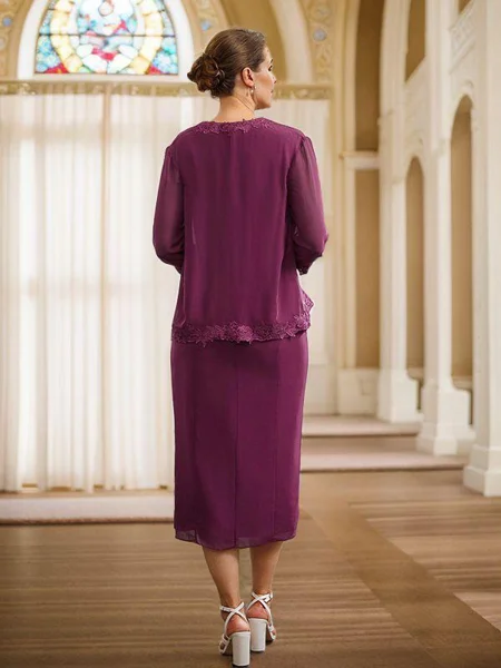 Sheath Chiffong Applikasjon...