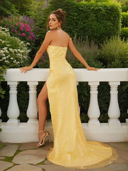 Sheath Satin Ruched...