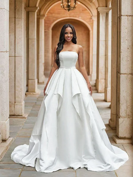 Ballkjole/Prinsesse Satin...