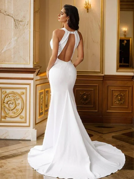 Sheath Strekk Crêpe Ruched...