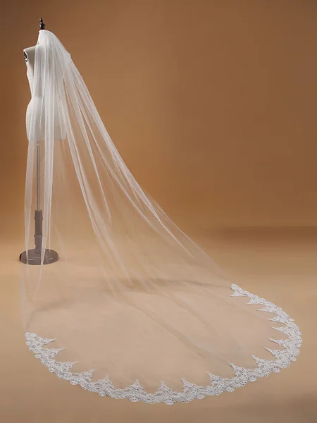 Elegante Tyll Bryllupsslør...