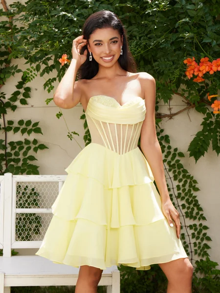 A-line kjole Sweetheart...