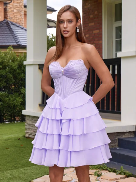 A-line kjole Sweetheart...