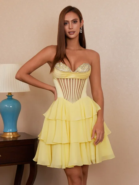 A-line kjole Sweetheart...