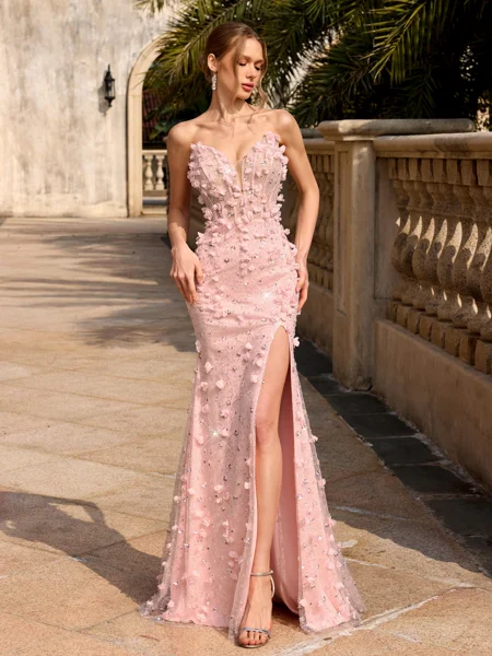 Sheath Sweetheart Blomst...