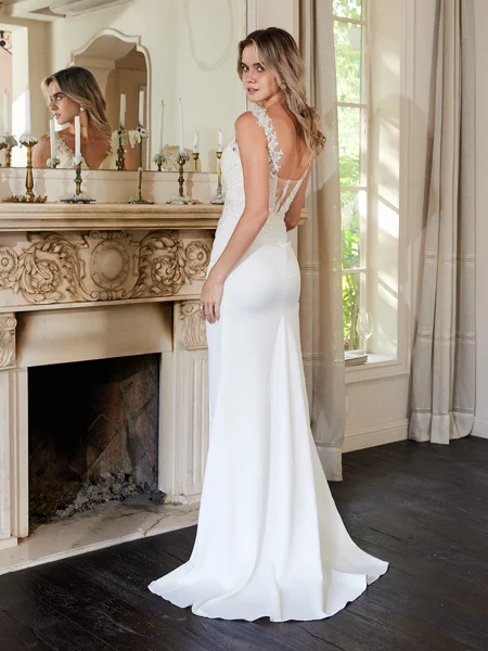 Sheath Charmeuse Blonder...