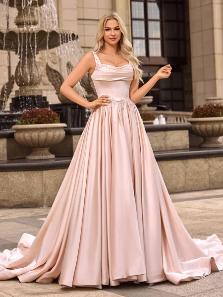 Ballkjole/Prinsesse Satin...