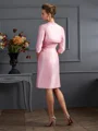 Taffeta 3/4 ermer spesielle anledninger sjal
