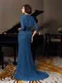 1/2 ermer chiffon spesielle anledninger sjal