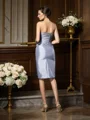 Sheath Sweetheart Knelengde Taft Brudens Mor Kjolees