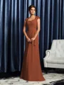 Sheath Sweetheart Sweep/Børste train Chiffong Brudens Mor Kjolees Med Applikasjoner Blonder