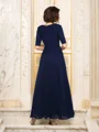 A-line kjole V-hals Ankel-Lengde Chiffong Brudens Mor Kjolees