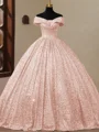 Ballkjole/Prinsesse Bare Skuldre Gulvlengde Korsett Ballkjole
