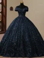 Ballkjole/Prinsesse Bare Skuldre Gulvlengde Korsett Ballkjole