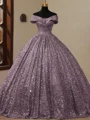 Ballkjole/Prinsesse Bare Skuldre Gulvlengde Korsett Ballkjole
