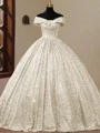 Ballkjole/Prinsesse Bare Skuldre Gulvlengde Korsett Ballkjole