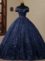 Ballkjole/Prinsesse Bare Skuldre Gulvlengde Korsett Ballkjole