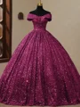 Ballkjole/Prinsesse Bare Skuldre Gulvlengde Korsett Ballkjole