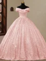 Ballkjole/Prinsesse Bare Skuldre Gulvlengde Korsett Ballkjole