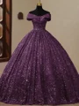Ballkjole/Prinsesse Bare Skuldre Gulvlengde Korsett Ballkjole