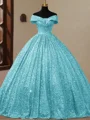 Ballkjole/Prinsesse Bare Skuldre Gulvlengde Korsett Ballkjole