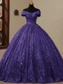 Ballkjole/Prinsesse Bare Skuldre Gulvlengde Korsett Ballkjole