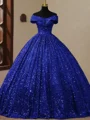 Ballkjole/Prinsesse Bare Skuldre Gulvlengde Korsett Ballkjole