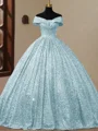 Ballkjole/Prinsesse Bare Skuldre Gulvlengde Korsett Ballkjole